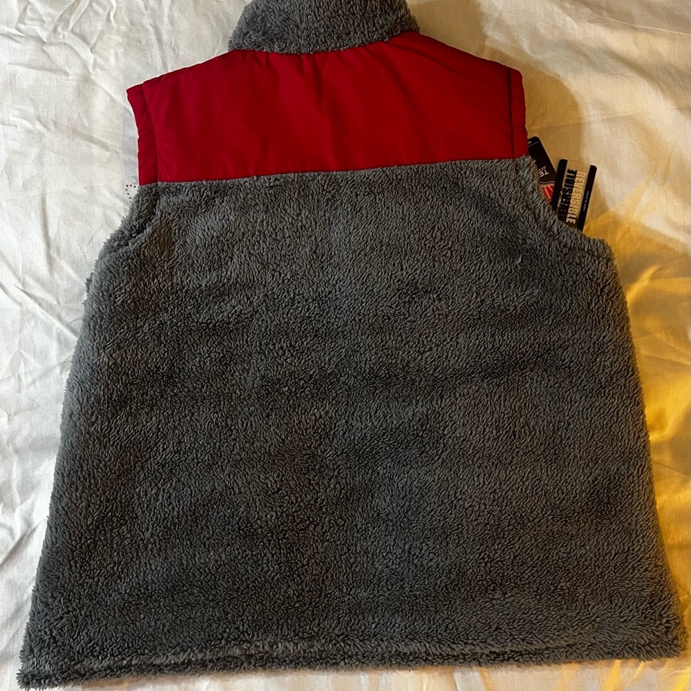 NFL Team Apparel Womens Tampa Bay Buccaneers Reversible Vest Jacket Size 3XL NWT - Picture 4 of 13